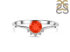 Red Onyx & White Topaz Ring ROX-RDR-1942.
