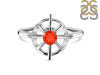 Red Onyx Dharma Wheel Ring ROX-RDR-2147.