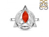 Red Onyx Triquetra Ring ROX-RDR-2166.