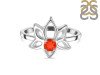 Red Onyx Lotus Ring ROX-RDR-2168.