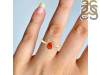 Red Onyx & White Topaz Ring ROX-RDR-2431.