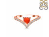 Red Onyx & White Topaz Ring ROX-RDR-2749.