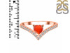 Red Onyx & White Topaz Ring ROX-RDR-2749.