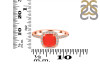 Red Onyx & White Topaz Ring ROX-RDR-3119.