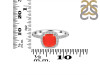 Red Onyx & White Topaz Ring ROX-RDR-3119.