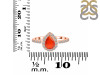 Red Onyx & White Topaz Ring ROX-RDR-3161.