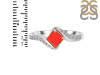 Red Onyx & White Topaz Ring ROX-RDR-346.