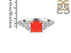 Red Onyx & White Topaz Ring ROX-RDR-353.