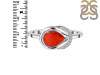 Red Onyx & White Topaz Ring ROX-RDR-367.