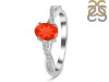 Red Onyx & White Topaz Ring ROX-RDR-376.
