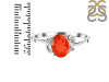 Red Onyx & White Topaz Ring ROX-RDR-383.