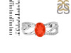 Red Onyx & White Topaz Ring ROX-RDR-395.
