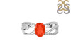 Red Onyx & White Topaz Ring ROX-RDR-395.