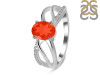 Red Onyx & White Topaz Ring ROX-RDR-395.