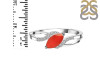 Red Onyx & White Topaz Ring ROX-RDR-422.