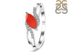 Red Onyx & White Topaz Ring ROX-RDR-422.