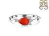 Red Onyx & White Topaz Ring ROX-RDR-433.