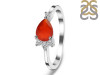 Red Onyx & White Topaz Ring ROX-RDR-433.