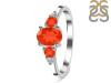 Red Onyx & White Topaz Ring ROX-RDR-434.