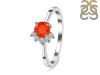 Red Onyx & White Topaz Ring ROX-RDR-437.