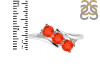 Red Onyx & White Topaz Ring ROX-RDR-447.