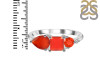 Red Onyx & White Topaz Ring ROX-RDR-455.