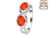 Red Onyx & White Topaz Ring ROX-RDR-456.