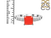 Red Onyx & White Topaz Ring ROX-RDR-472.