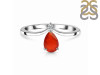 Red Onyx & White Topaz Ring ROX-RR-374.
