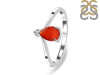 Red Onyx & White Topaz Ring ROX-RR-374.