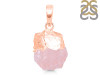 Rose Quartz Raw Crystal Pendant RSQ-RCYP-1