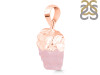Rose Quartz Raw Crystal Pendant RSQ-RCYP-1