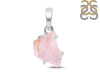 Rose Quartz Rough Pendant-SP RSQ-1-111