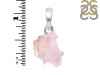 Rose Quartz Rough Pendant-SP RSQ-1-111