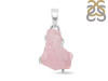Rose Quartz Rough Pendant-SP RSQ-1-126