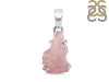 Rose Quartz Rough Pendant-SP RSQ-1-129