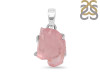 Rose Quartz Rough Pendant-SP RSQ-1-130