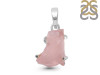 Rose Quartz Rough Pendant-SP RSQ-1-138