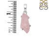Rose Quartz Rough Pendant-SP RSQ-1-140