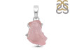 Rose Quartz Rough Pendant-SP RSQ-1-142