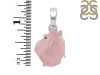 Rose Quartz Rough Pendant-SP RSQ-1-143