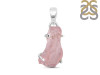 Rose Quartz Rough Pendant-SP RSQ-1-146