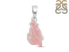 Rose Quartz Rough Pendant-SP RSQ-1-148