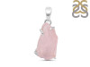 Rose Quartz Rough Pendant-SP RSQ-1-149