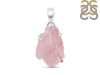 Rose Quartz Rough Pendant-SP RSQ-1-151
