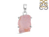 Rose Quartz Rough Pendant-SP RSQ-1-157