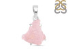 Rose Quartz Rough Pendant-SP RSQ-1-168