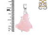 Rose Quartz Rough Pendant-SP RSQ-1-168