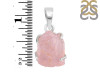 Rose Quartz Rough Pendant-SP RSQ-1-169