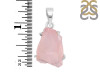 Rose Quartz Rough Pendant-SP RSQ-1-171